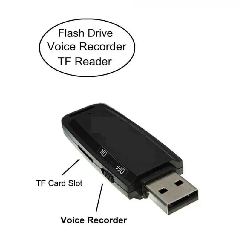 U диск Цифровой диктофон ручка USB флэш-накопитель аудио запись Мини Портативный звук диктофон