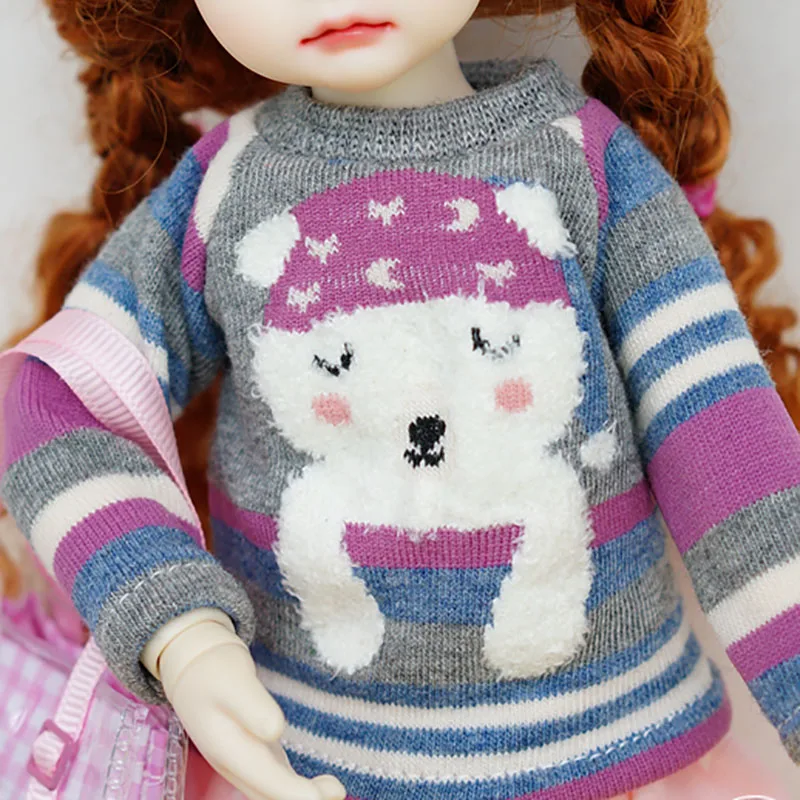 Cataleya BJD кукла много цветной свитер Рождество BJD1/6 Кукла Одежда imda3.0YOSDmyou большой шесть очков - Цвет: 8