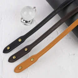 Shoulder Bag With Handles Straight Bag Strap Leather Strap Plain Weave Handbag Strap Rivet Type To Replace PU Bag Accessories