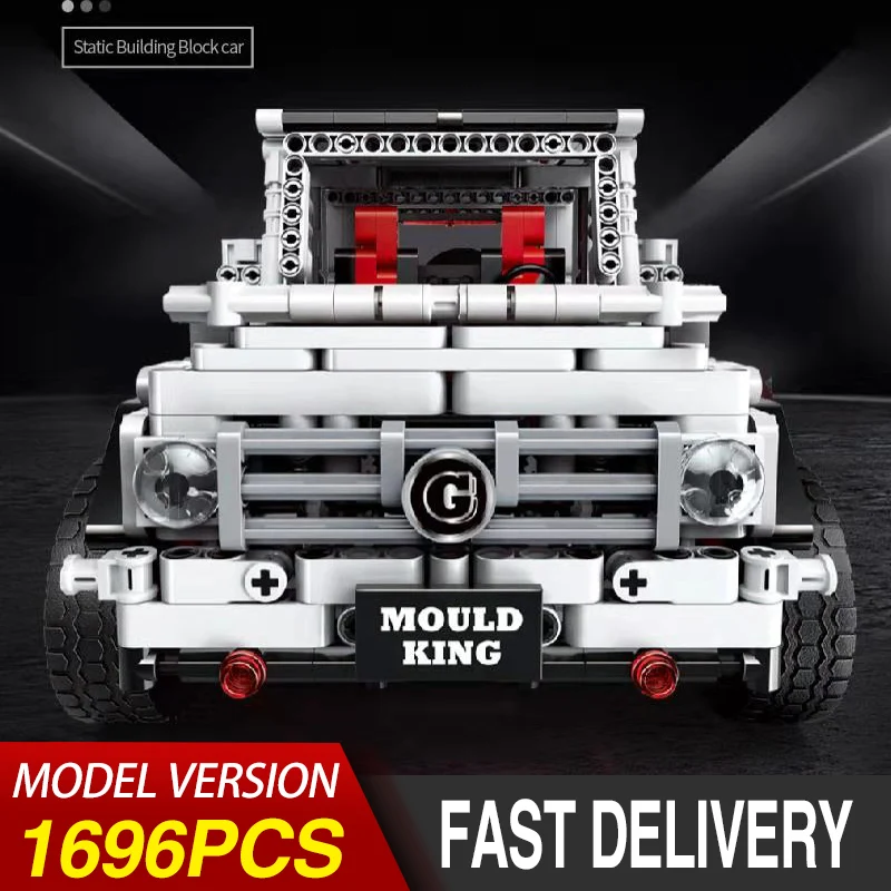 

Technic Static Car Bricks 13069 Benz SUV G65 White off-road vehicle Model Kit Building Blocks Kids Toys Compatible with Legoing