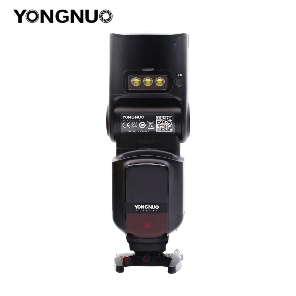 YONGNUO YN968N II Вспышка Speedlite для Canon Nikon DSLR Совместимость с YN622N YN560 Беспроводной ttl Speedlite 1/8000 светодиодный светильник