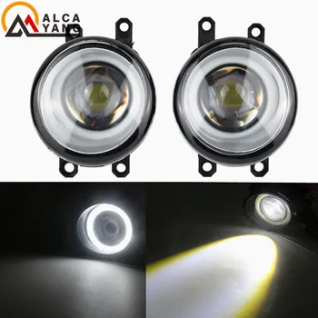 

2pcs LED Fog Lights + Angel eye Fog Lamp Assembly For Toyota Allion Prius Yaris Auris Previa Vios Yaris 2006-2014