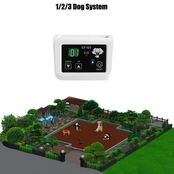 

2019 New Wireless Electric Dog Fence System Wireless Containment System 500M Remote Control Waterproof & Rechargeable Dog collar