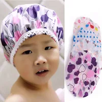 New cartoon children’s bath hair moisture-proof cap shower cap waterproof shower hair cap