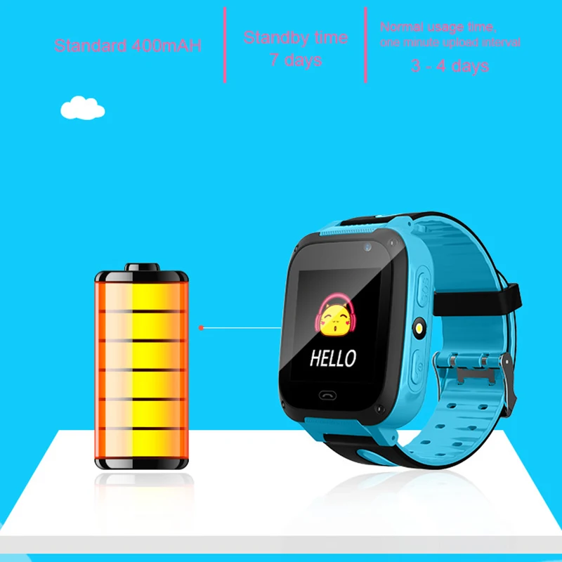 S4 дети Смарт часы водонепроницаемый циферблат вызов анти-потеря Смарт часы с камерой для детей безопасный Android IOS телефоны локатор