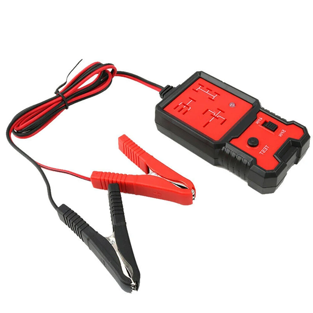 

12V Car Relay Tester Relay Testing Tool Auto Electronic Automotive Relay Tester For Car Battery Checker Car Diagnostic Tool
