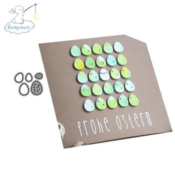 

CH Eggs Metal Cutting Dies Stencils for DIY Scrapbooking/photo Album stamps Decorative Embossing DIY Paper Card