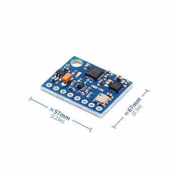 

Gy-87 10Dof Mpu6050 Hmc5883L Bmp180 Sensor Module 3-5V Sensor Module