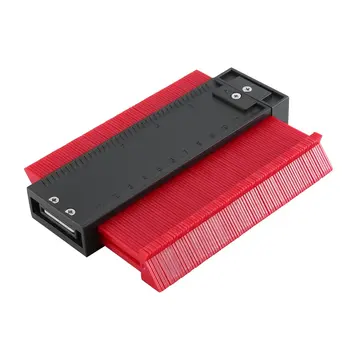 

Plastic Contour Profile Copy Gauge Ruler for Duplicator Tiling Laminate Tiles Tools Standard 5in/10in Width Wood Marking Tool