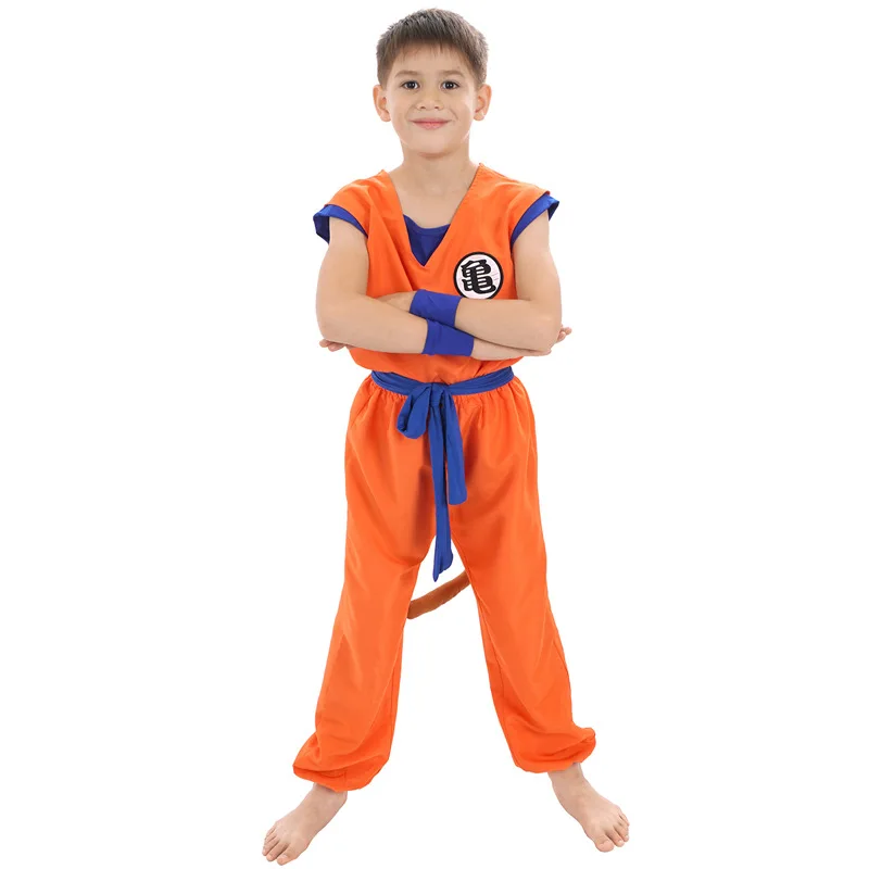 

Dragon Ball Cosplay Clothes Turtle Fairy Flow Exercise Clothing Performance Wear Children's