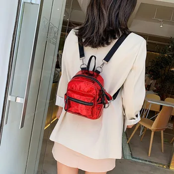 

Ladies Backpack New Korean Multifunctional Mini Backpack Soft Leather Bag Fashion Travel Bag