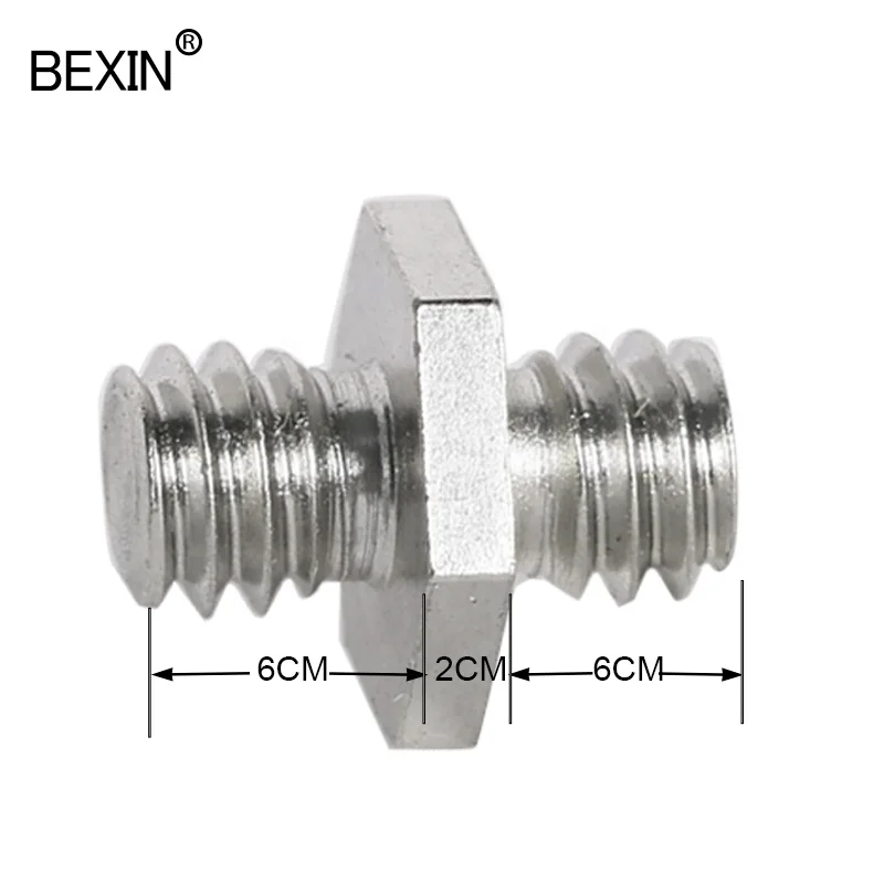 Аксессуары для камеры с резьбой 1/4 до 1/4, металлический винт для крепления камеры с адаптером, быстросъемный винт для камеры
