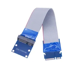 Mini Cable de expansión PCI-E a tarjeta de red portátil, Adaptador convertidor, línea de 22,5 CM, MINIPCI-E o MSATA