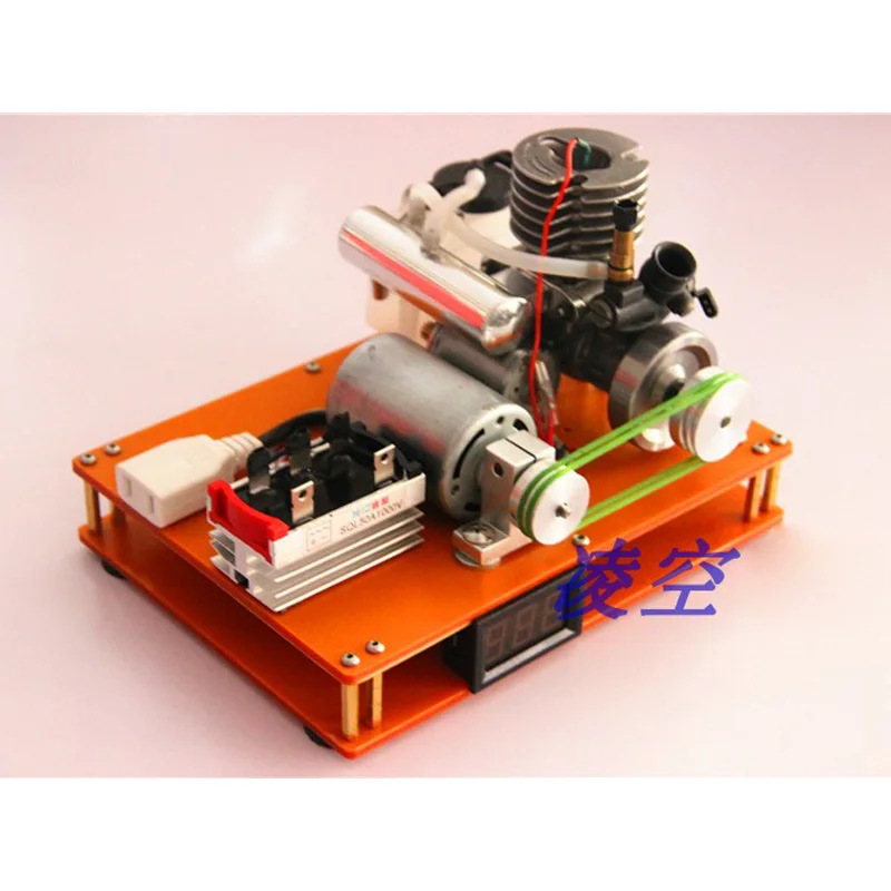 

15 grade methanol generator micro engine DIY experiment science education brushless motor 18 engine parts