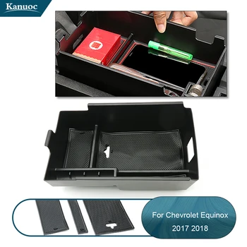 

KAHANE Car Styling Car Center Console Armrest Box Storage Box holder FOR Chevrolet Equinox 2017-2018 Auto Interior Accessories