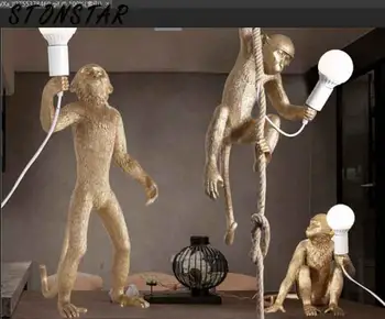 

Wall Light Bedroom Pendant Light LED Wall Lamp for Living Room Home Decor Wall Sconce Light Fixture Monkey Table Desk Lamp