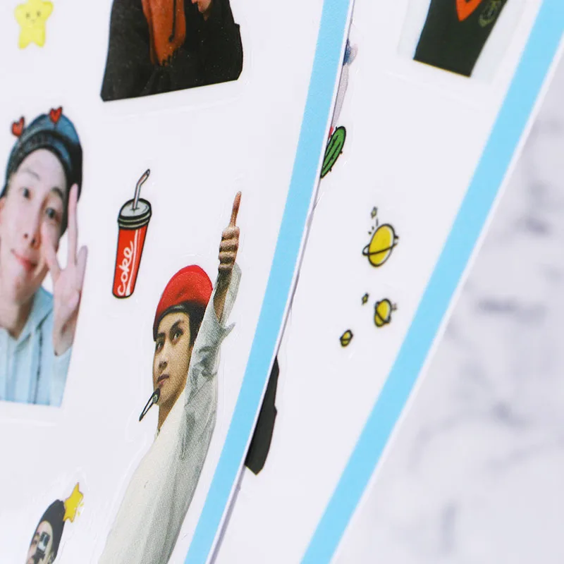 Bangtan Boys Stickers Scrapbook