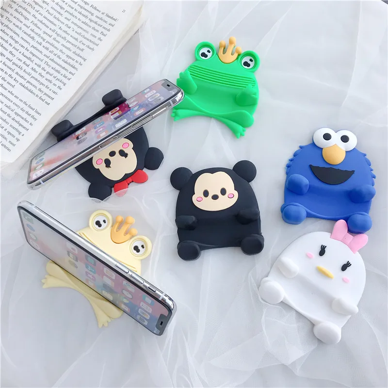

Universal Phone Holder Cute Cartoon Anti-Slip Minnie Phone Stand Mobile Phone Holder Phone Bracket for iPhone XiaoMi Huawei