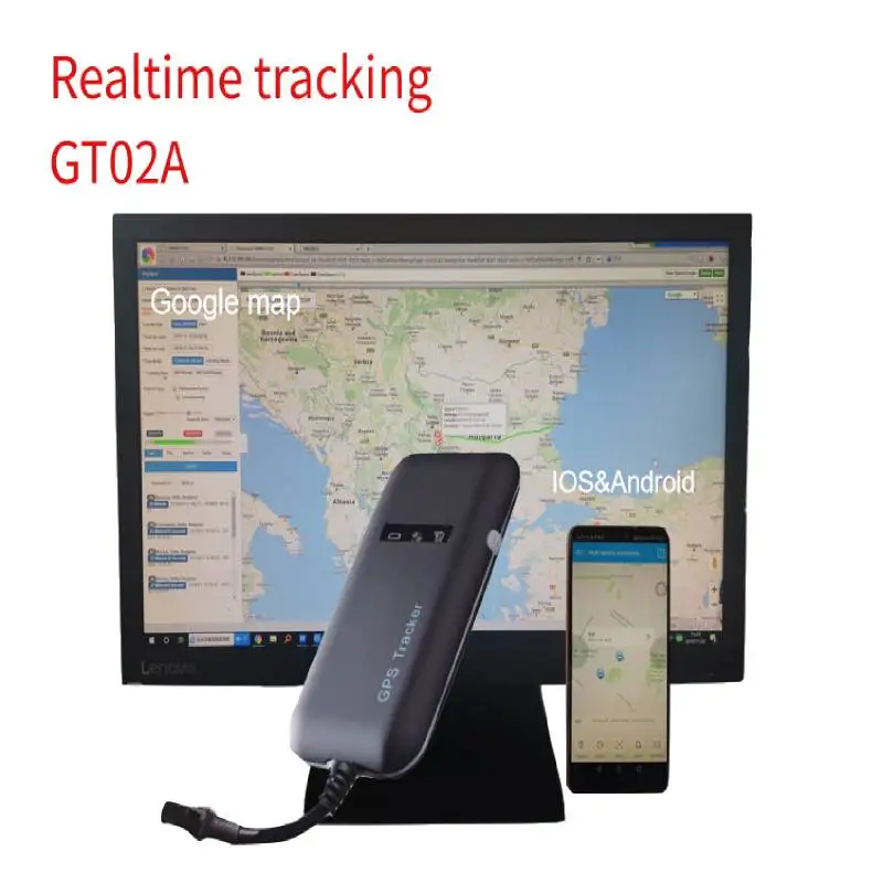 DYEGOO gps locator real time tracking google link mini GT02A car gsm gps tracker