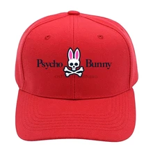 Модная бейсбольная Спортивная Кепка унисекс с логотипом Psycho Bunny