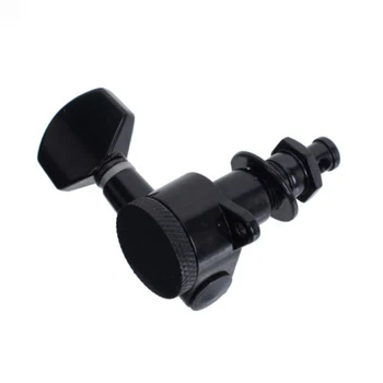 

1PC Right Guitar String Inline Tuning Pegs Locking Tuners Keys Machine Heads Black