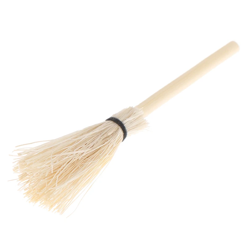 1/12 масштаб миниатюрный кукольный домик Besom деревянная ведьма мебель статуэтки