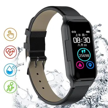 

2 In 1 Smart Bracelet Earbuds Multifunctional Durable Fitness Motion Tracker Smart Message Reminder Smart Watch Earphones