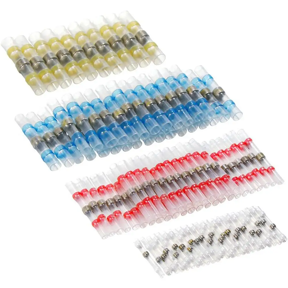 

Solder Sleeve Terminal Block Environmental Protection Solder Ring Heat Shrinkable Waterproof Intermediate Tube Cold Pressed