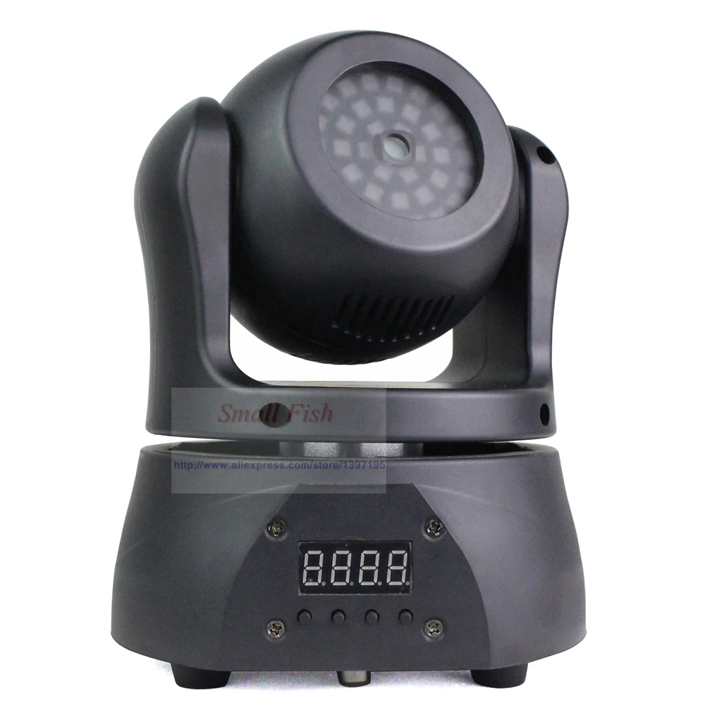 Мини 30 вт карманный двухсторонний движущийся головной свет 36 шт. 5050 RGB 3в1 SMD освещение для создания сценических эффектов дизайн для DJ диско Вечерние