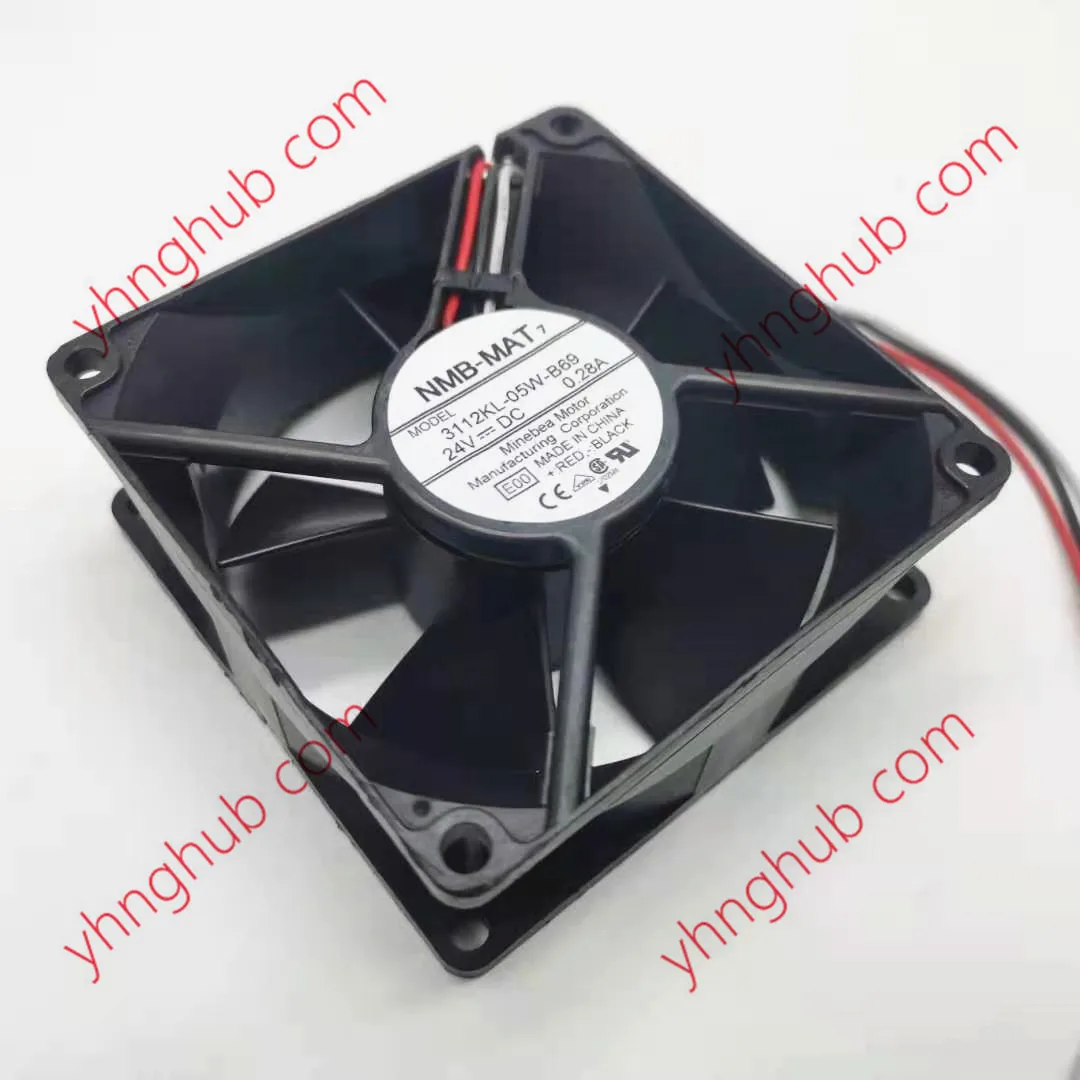 NMB-MAT 3112KL-05W-B69 E01 E00 DC 24V 0.28A 3-Wre 90x90x32 мм вентилятор охлаждения сервера | Компьютеры и