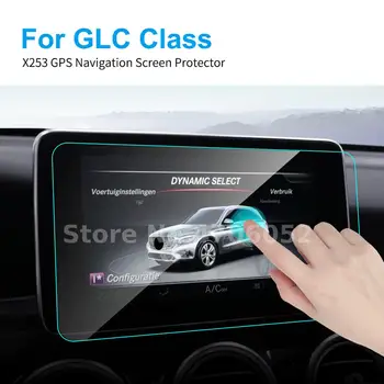 

Car GPS Navigation Screen Protector Film for Mercedes X253 GLC Class HD Clear Tempered Glass Protective Film Car Accessories