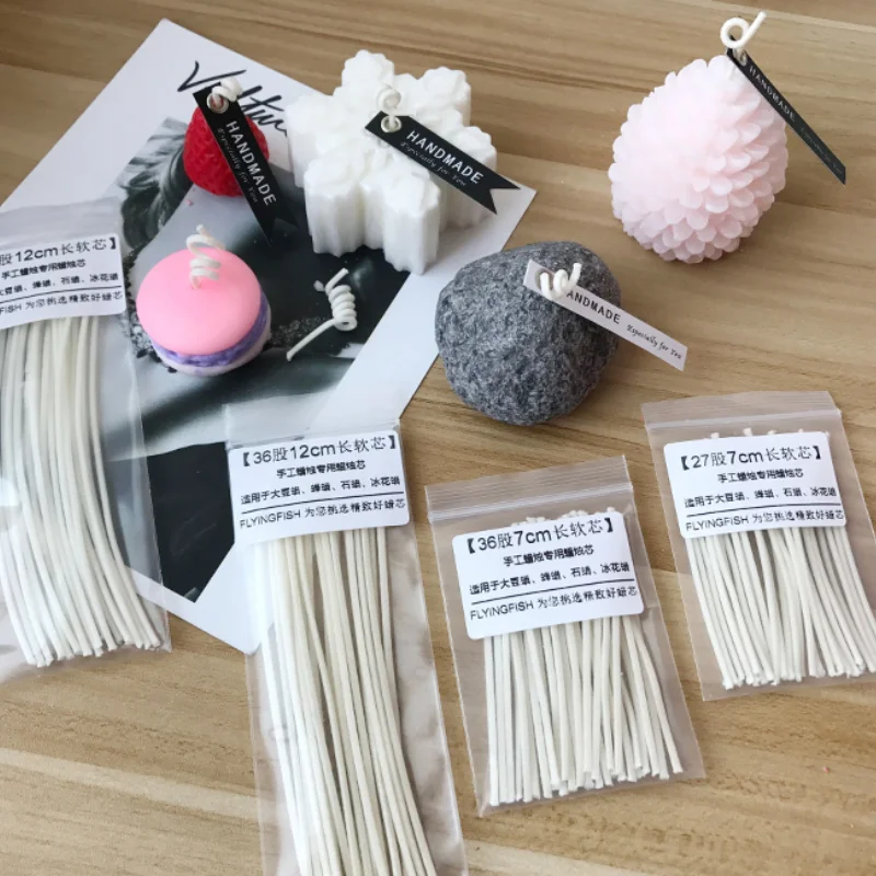 

Хлопковая свечка «сделай сам» ниточка фитиль Бездымная мягкая свеча фитиль соевый воск производство соевых восковых свечей товары Вечерние