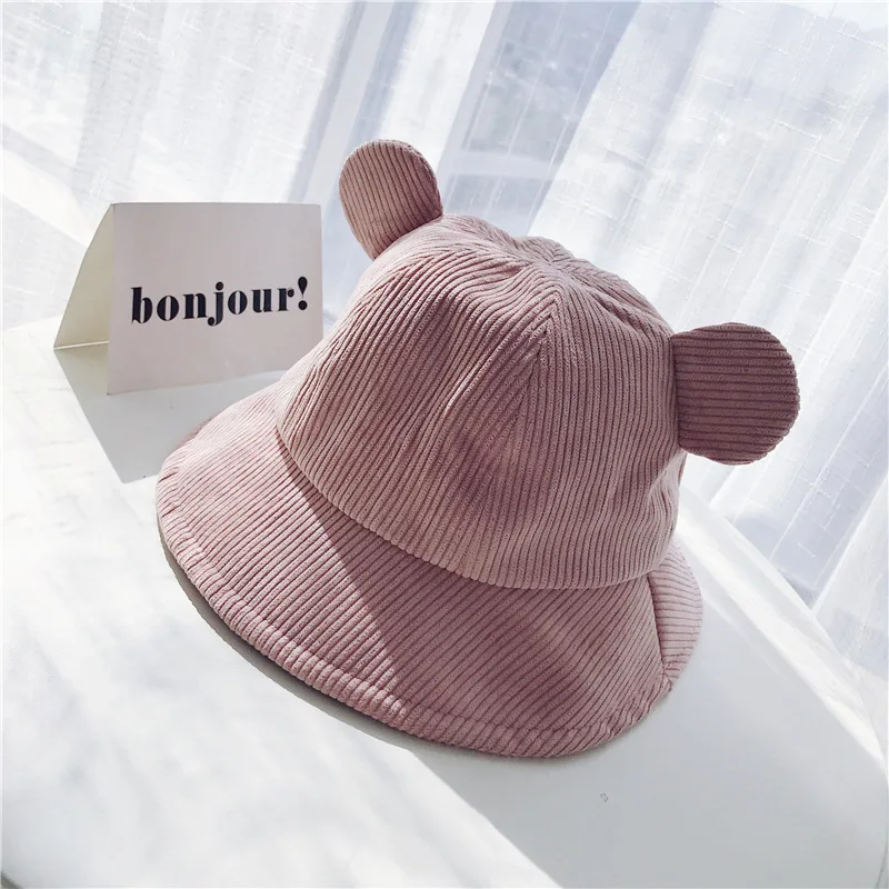 Женские Панамы в Корейском стиле Kawaii с ушками животных, подходят ко всему, на каждый день, облегающие Женские шляпы, милые Простые Модные женские шапки для студентов