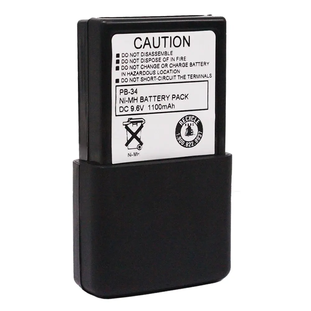 Аккумулятор PB-34 PB-34H PB-33 PB-32 Ni-Mh1100mAh совместим с Kenwood аккумулятор для рации TH-22 TH-22A