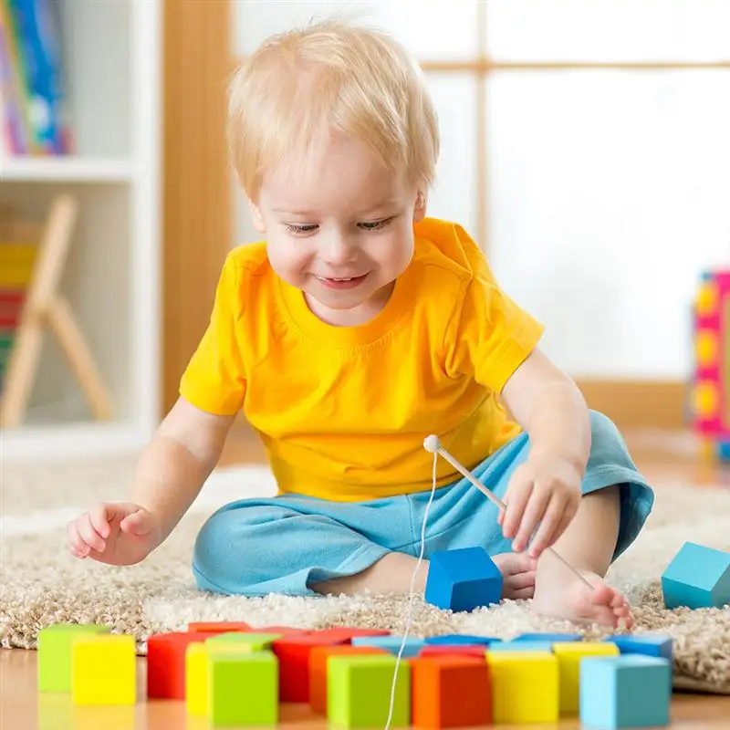 5pcs Wooden Magnetism Fishing Rod Toys for Children Early Educational Parent-child Interactive Fishing Rod for Kindergarten 6 5pcs Wooden Magnetism Fishing Rod Toys for Children Early Educational Parent-child Interactive Fishing Rod for Kindergarten 6