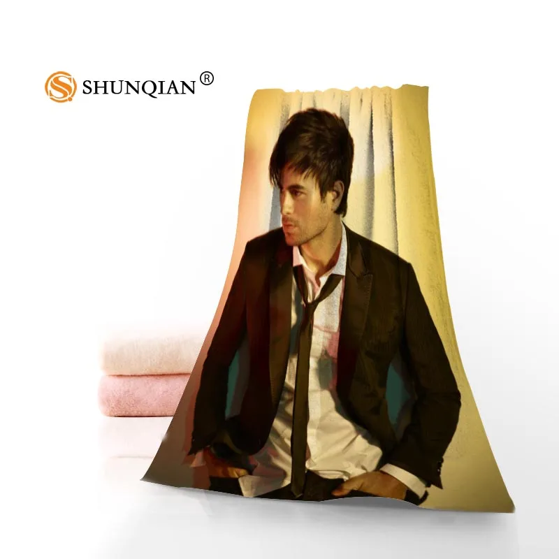 Пользовательские Enrique Iglesias 35x75 см полотенце для лица s facmarleth бамбуковое волокно мочалка быстросохнущее спортивное полотенце