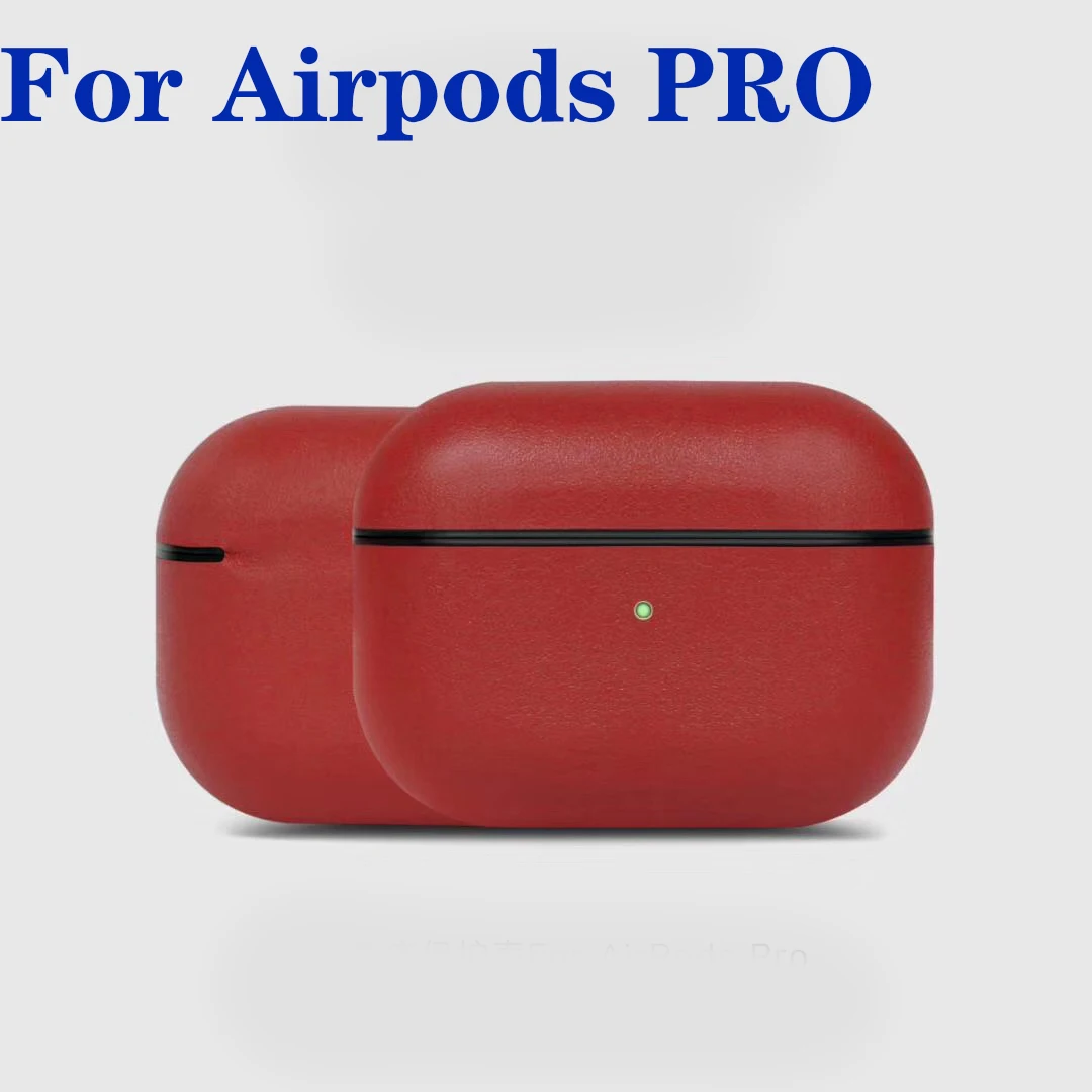 Funda TWS для AirPods PRO/Airpods 1/2 чехол Роскошный чехол из натуральной кожи для Air pods Pro 3 чехол для наушников