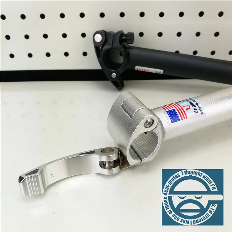 Folding Bike 412 Sp8 Original Stem 25.4mm 28.6mm Bilateral Adjustable Stem Folding Bicycle Double Section Stem Parts