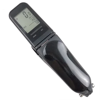 

Bicycle Bike Computer Mtb Road Stem with Speedometer Cycling Stopwatch Bike Lcd Large Screen for Mountainous Bike Number Meter E