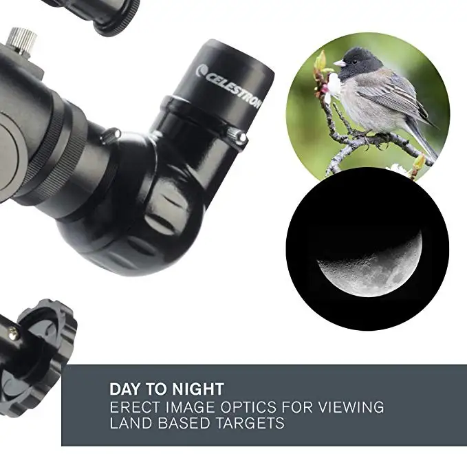 Компактный и портативный телескоп Celestron PowerSeeker 80EQ немецкий экваториальный телескоп для начинающих-80 мм апертура