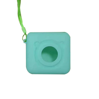 

Shell Protective Cover Clear Practical With Strap Silicone Portable Dust Proof Solid Easy Install Anti Scratch For Peripage A6