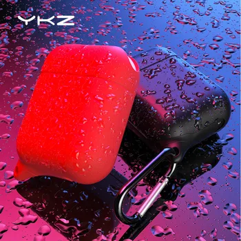 

YKZ Soft Silicone Case For Apple Airpods Shockproof Cover For Apple AirPods Earphone Cases for Air Pods Protector Case Cover