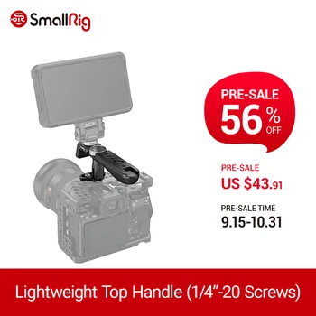 

SmallRig Dslr Camera Top Handle (1/4â€-20 Screws) With 360-degree rotation Lightweight & portable DIY Rig Accessories -2949