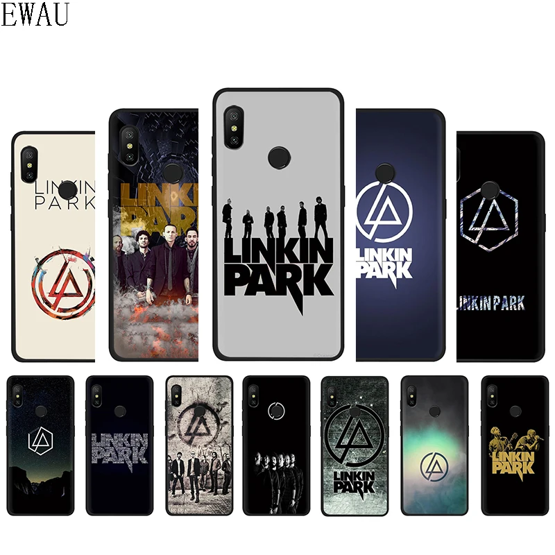 

EWAU linkin park Silicone phone case for Xiaomi 5X 6 6X 8 9 SE A1 A2 Lite F1 Max 3 9T A3 Pro CC9 CC9e