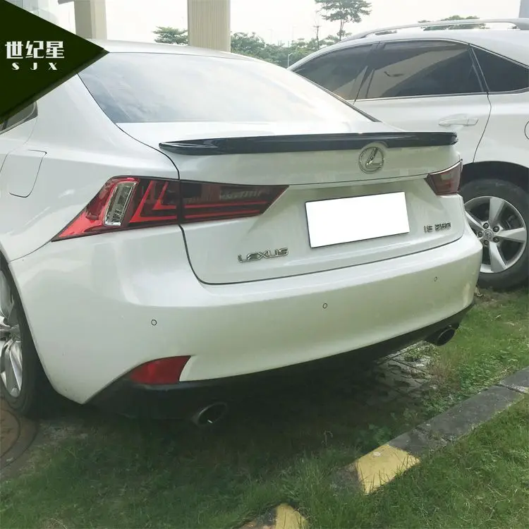 ABS задний спойлер багажника для Lexus IS IS-F седан 2012- IS200t IS250 IS300 IS350 W стиль