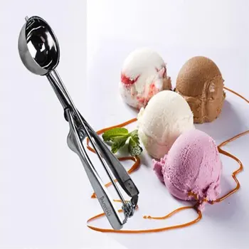 

Ice Cream Scoop Stainless Steel Cookie Dough Scooper For Fruit Melon Baller Digging Ball Kitchen Confectionery Tool Accessory