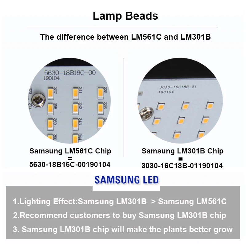 Светодиодный светильник для выращивания на квантовой плате samsung LM301B/LM561C 120 Вт 240 Вт полный спектр Meanwell Светодиодный светильник для выращивания растений