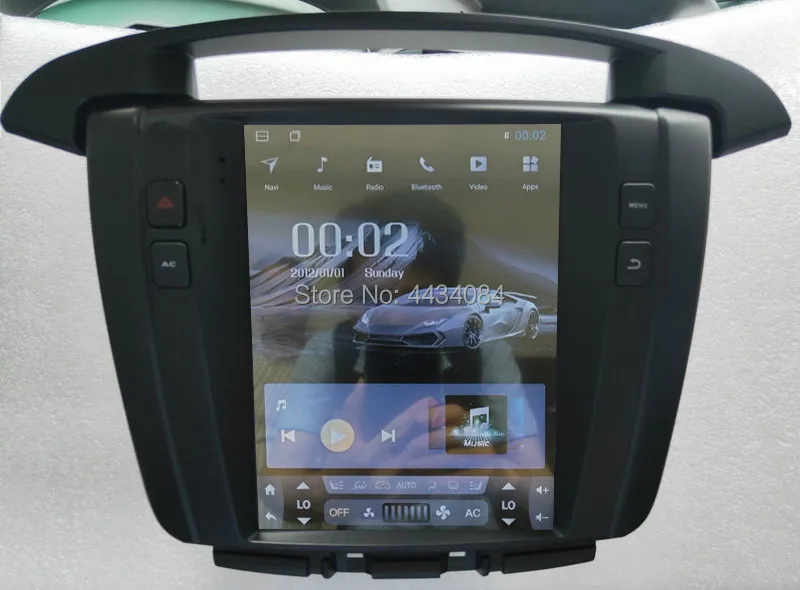 Ouchuangbo 10,4 дюймов автомобильный стерео gps Радио аудиоплеер для Toyota Innova Dingva поддержка 4 ядра 1080P wifi android 8,1 OS