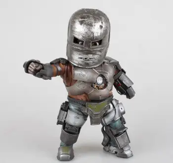 

New Hot Marvel Iron Man 3 Mark 1 Egg Attack EAA-003 PVC Action Figure with LED Light Collectible Model Toy 8" 20cm