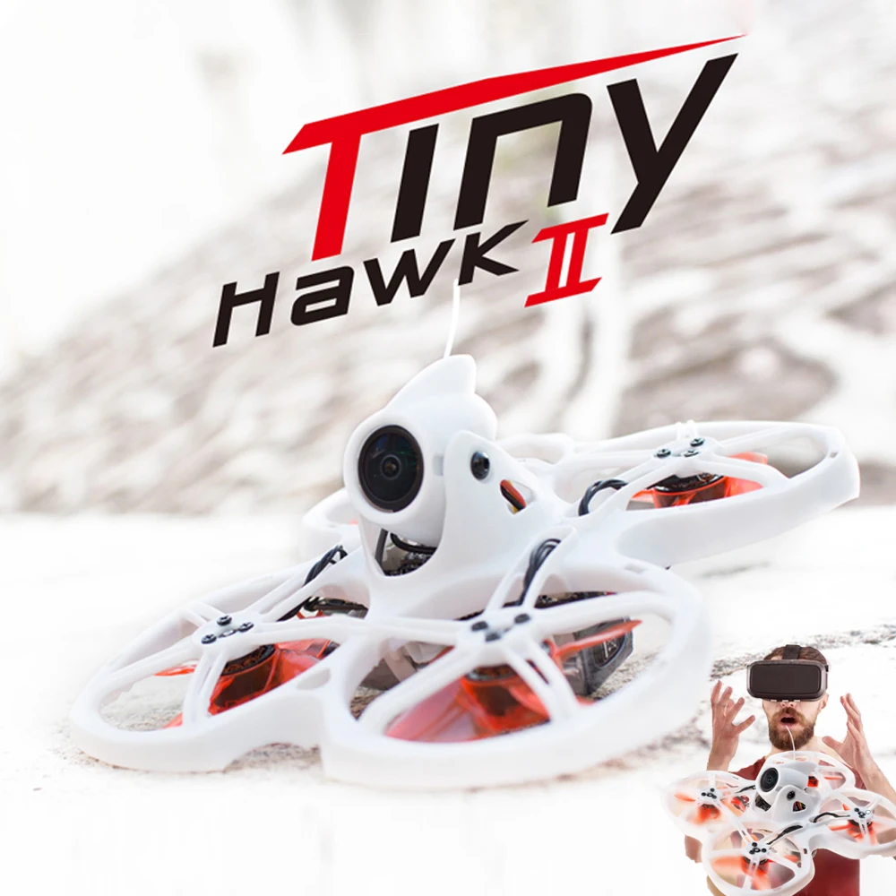 EMAX Tinyhawk II внутренний FPV гоночный Дрон высокая скорость 50 км/ч F4 5A 16000KV с 700TVL камерой